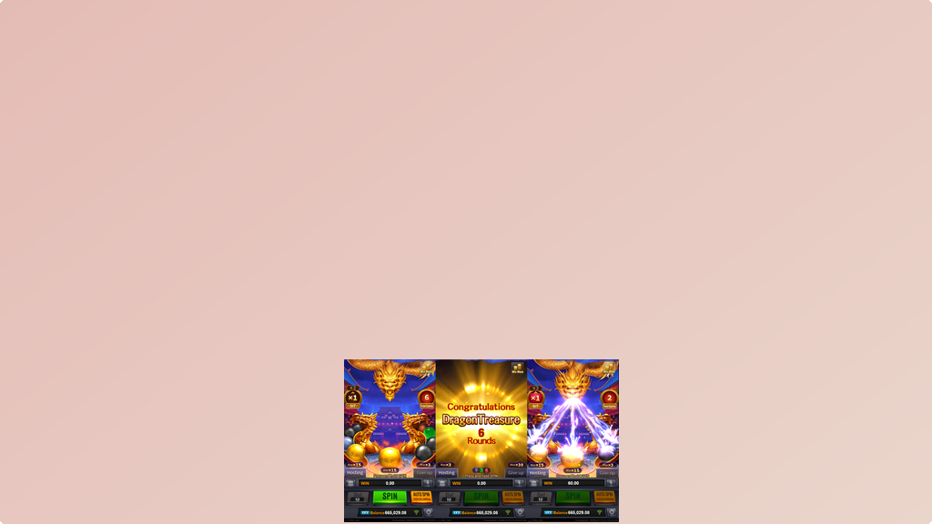 Dragon Treasure · Tangkapan Layar Aplikasi CUANMAX